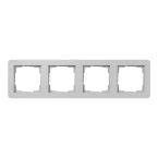 Gira E1 Afdekraam 0214154 Grijs mat