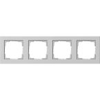 Gira E2 Afdekraam 021437 Grijs mat