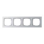 Gira E2 Afdekraam 021425 Aluminium