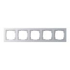 Gira E2 Afdekraam 021525 Aluminium