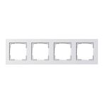 Gira E2 Afdekraam 021429 Alpinwit glanzend