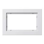 Gira E2 Afdekraam 100129 Alpinwit glanzend