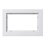 Gira E2 Afdekraam 100122 Alpinwit mat