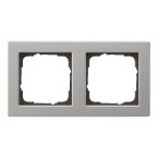 Gira E2 Afdekraam 021233 Edelstaal