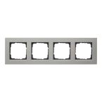 Gira E2 Afdekraam 0214335 Edelstaal