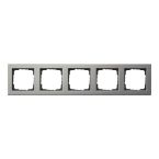 Gira E2 Afdekraam 021533 Edelstaal