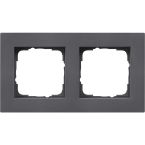 Gira E2 Afdekraam 0212235 Antraciet