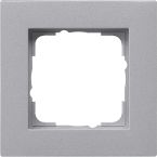 Gira E2 Afdekraam 0211255 Aluminium