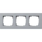 Gira E2 Afdekraam 0213255 Aluminium