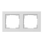 Gira E2 Afdekraam 021237 Grijs mat