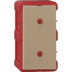 Gira E2 Inbouwdoos 289200 Rood