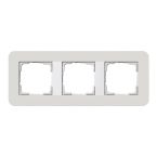 Gira E3 Afdekraam 0213411 LichtgrijsAlpinwit