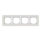 Gira E3 Afdekraam 0214411 LichtgrijsAlpinwit