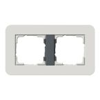 Gira E3 Afdekraam 0212421 LichtgrijsAntraciet