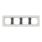 Gira E3 Afdekraam 0214421 LichtgrijsAntraciet