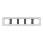 Gira E3 Afdekraam 0215421 LichtgrijsAntraciet