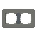 Gira E3 Afdekraam 0212423 DonkergrijsAntraciet