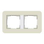 Gira E3 Afdekraam 0212417 ZandAlpinwit