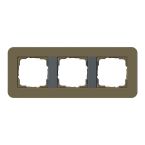 Gira E3 Afdekraam 0213426 OmberAntraciet