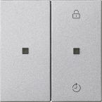 Gira eNet Bedieningstoets 549326 Aluminium