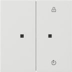 Gira eNet Bedieningstoets 5493112 Alpinwit