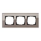 Gira Esprit Glas Afdekraam 0213122 Ombergrijs