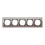 Gira Esprit Glas Afdekraam 0215122 Ombergrijs