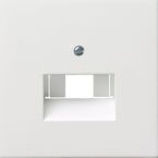 Gira F100 Centraalplaat IAEUAE 0270112 Alpinwit