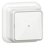 Gira Opbouw Impulsdrukker 315611 Alpinwit