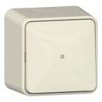 Gira Opbouw Impulsdrukker 315612 Crème