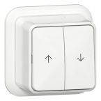 Gira Opbouw Jaloezie impulsdrukker 315811 Alpinwit