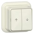 Gira Opbouw Jaloezie impulsdrukker 315810 Crème