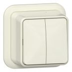 Gira Opbouw Schakelaar 310510 Crème