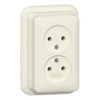Gira Opbouw Wandcontactdoos 479110 Crème