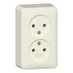 Gira Opbouw Wandcontactdoos 479112 Crème