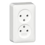 Gira Opbouw Wandcontactdoos 479114 Alpinwit