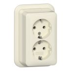 Gira Opbouw Wandcontactdoos 478010 Crème