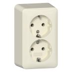 Gira Opbouw Wandcontactdoos 478012 Crème