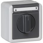 Gira Spatwaterdicht Opbouw Jaloezieschakelaar 015430 Grijs