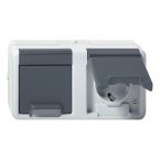 OUTLET Gira Spatwaterdicht Opbouw Wandcontactdoos 478130