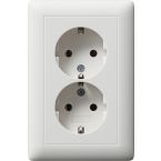 Gira Standaard 55 Wandcontactdoos 078204 Alpinwit mat