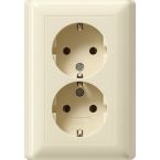 Gira Standaard 55 Wandcontactdoos 078201 Crème