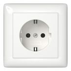 Gira Standaard 55 Wandcontactdoos 444003 Alpinwit glanzend