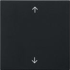 Gira Systeem 3000 Bedieningstoets 5361005 Zwart mat