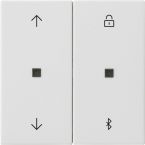 Gira Systeem 3000 Bedieningstoets 536727 Alpinwit mat