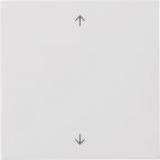 Gira Systeem 3000 Bedieningstoets 5361112 Alpinwit