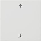 Gira Systeem 3000 Bedieningstoets 536127 Alpinwit mat