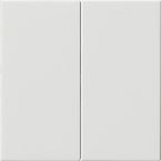 Gira Systeem 3000 Bedieningstoets 536203 Alpinwit glanzend