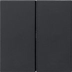 Gira Systeem 3000 Bedieningstoets 5362005 Zwart mat