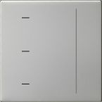 Gira Systeem 3000 Bedieningstoets 5365600 Edelstaal
